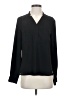 Nine West 100% Polyester Black Long Sleeve Blouse Size S - photo 1