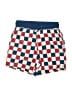 Wave Zone 100% Polyester Checkered-gingham Blue Board Shorts Size 8 - photo 1