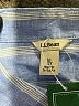L.L.Bean 100% Linen Stripes Blue Long Sleeve Button-Down Shirt Size XL (petite) - photo 7