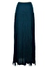 Unbranded 100% Polyester Teal Casual Skirt Size XXS (petite) - photo 2