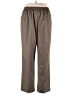Alfred Dunner 100% Polyester Solid Brown Casual Pants Size 18 - photo 1