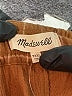Madewell 100% Cotton Plaid Brown Casual Pants Size XXL (tall) - photo 4