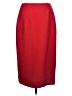 Kasper A.S.L. 100% Polyester Solid Red Formal Skirt Size 10 - photo 1