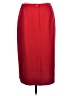 Kasper A.S.L. 100% Polyester Solid Red Formal Skirt Size 10 - photo 2