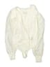 Bebe Ivory Long Sleeve Blouse Size S - photo 1