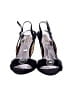 Badgley Mischka Black Sandals Size 7 1/2 - photo 2