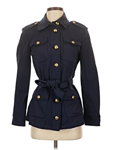 White House Black Market Trenchcoat (view 1)