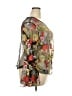 impulsive 100% Nylon Silver Long Sleeve Blouse Size 2X - photo 4