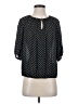 Vince Camuto 100% Polyester Polka Dots Black 3/4 Sleeve Blouse Size XS (petite) - photo 1