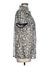 Chenault 100% Cashwool Silver Short Sleeve Blouse Size L - photo 4