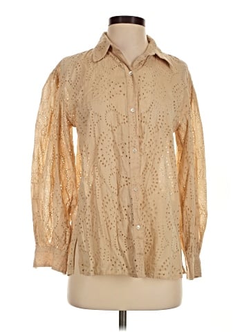 Nili Lotan Long Sleeve Blouse (view 1)