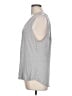 Lily White Gray Sleeveless T-Shirt Size L - photo 5