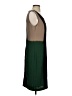 NISSA 100% Polyester Color Block Green Black Casual Dress Size S (estimated) - photo 4