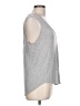 Lily White Gray Sleeveless T-Shirt Size L - photo 4