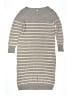 Uniqlo 100% Polyester Stripes Gray Dress Size M (kids) - photo 1