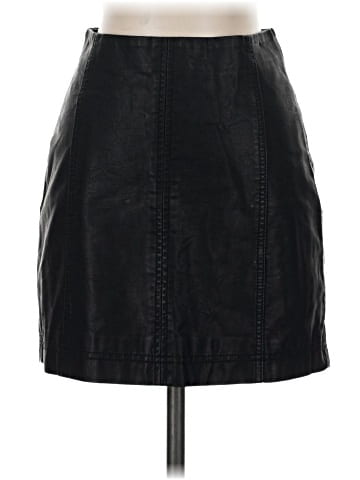 Free People Leather Skirt (view 1)