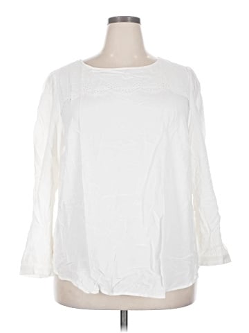 Ann Taylor LOFT 3/4 Sleeve Blouse (view 1)