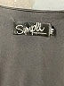 Sympli Black Long Sleeve Top Size 10 - photo 7
