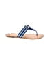 Tommy Hilfiger Blue Flip Flops Size 6 1/2 - photo 1