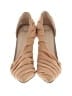 Alevì 100% Leather Tan Heels Size EU 38 - photo 2