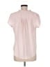 41Hawthorn 100% Polyester Pink Short Sleeve Blouse Size M - photo 2