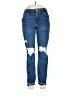 Forever 21 Hearts Blue Jeans Size 29 waist - photo 1
