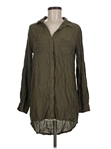 Velvet Heart Long Sleeve Button-Down Shirt (view 1)