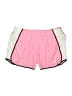 Nike 100% Polyester Color Block Pink Athletic Shorts Size S - photo 1