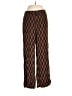 Old Navy 100% Rayon Argyle Brown Casual Pants Size L - photo 1