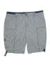 St. John's Bay Stripes Blue Shorts Size 18 - photo 1