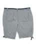 St. John's Bay Stripes Blue Shorts Size 18 - photo 2