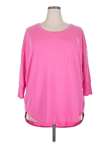 Danskin Now 3/4 Sleeve Top (view 1)