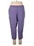 Flax 100% Linen Purple Linen Pants Size 6 (S) - photo 2
