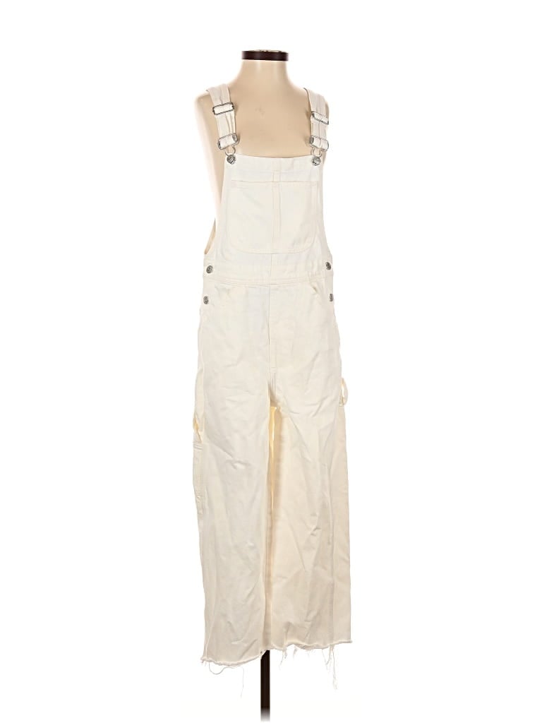 Pre-owned Madewell Overalls In Ivory