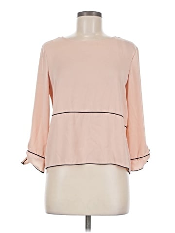 Zara Basic 3/4 Sleeve Blouse (view 1)