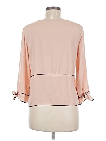 Zara Basic 3/4 Sleeve Blouse (view 2)