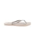 Old Navy Gray Flip Flops Size 8 - photo 1