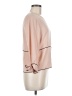 Zara Basic Pink 3/4 Sleeve Blouse Size M - photo 4