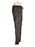 Element 100% Rayon Print Black Casual Pants Size L - photo 4