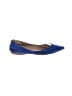 BP. 100% Leather Color Block Blue Flats Size 11 1/2 - photo 1