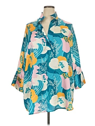 Tuckernuck 3/4 Sleeve Blouse (view 1)