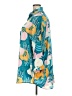 Tuckernuck 100% Polyester Print Teal 3/4 Sleeve Blouse Size 3X - photo 5