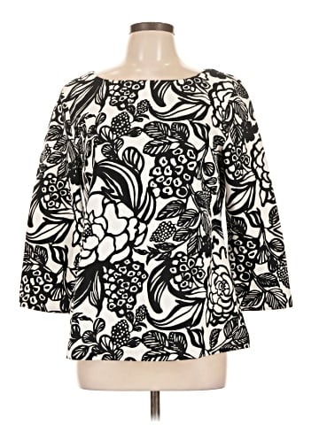 Talbots 3/4 Sleeve Blouse (view 1)