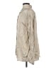 FRAME 100% Silk Metallic Tan Long Sleeve Silk Top Size S - photo 5