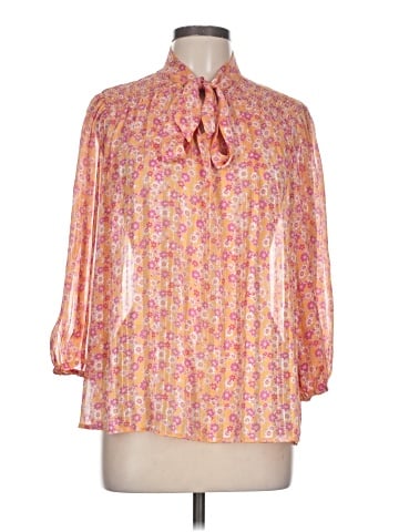 By Design 3/4 Sleeve Blouse (view 1)
