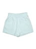 Danskin Solid Teal Shorts Size 10 - 12 - photo 1