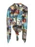 Blanc Tie-dye Teal Kimono Size M - photo 1