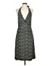 BCBGMAXAZRIA Polka Dots Black Cocktail Dress Size L - photo 1