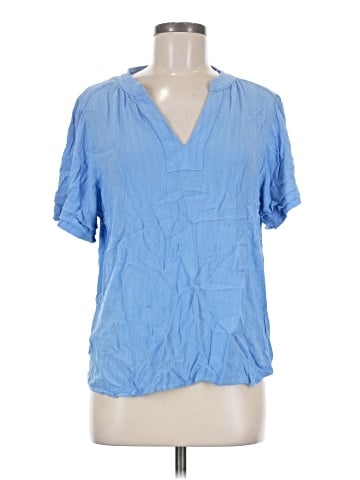 Well Worn Short Sleeve Blouse (view 1)