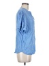 Well Worn 100% Viscose Blue Short Sleeve Blouse Size M - photo 4